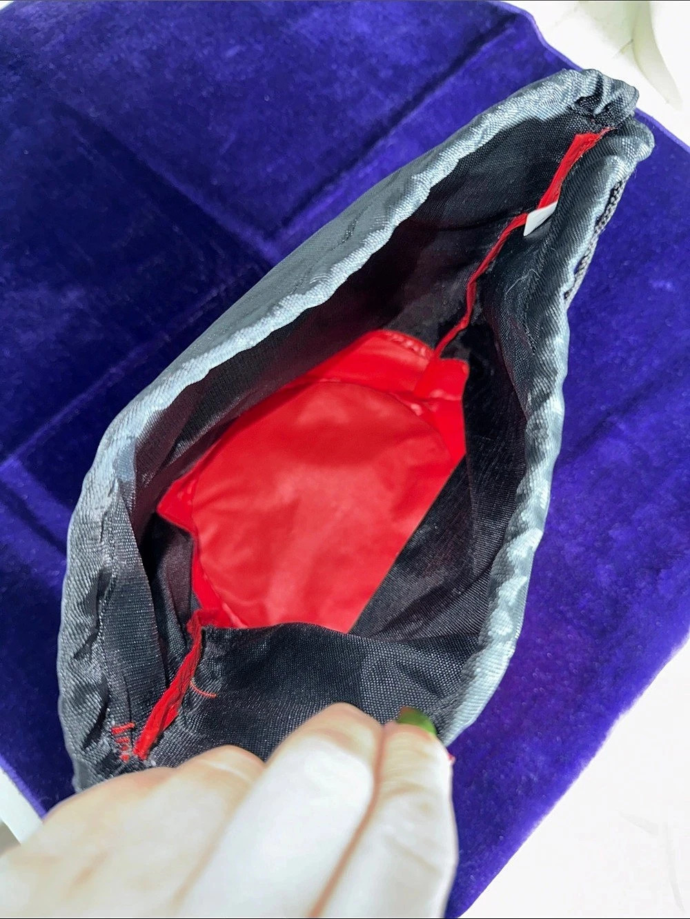 Vintage Issey Miyake Cool Cam Red & Black Nylon Backpack Like New - Picture 6 of 9